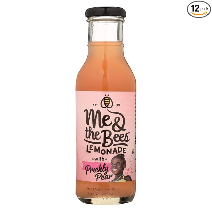 Me And The Bees Lemonade Lemonade - Prickly Pear - Case of 12-12 Fl Oz