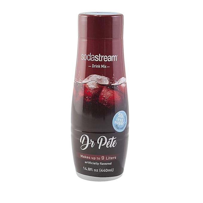 SodaStream Sparkling Drink Dr Pete  14.8 Fl Oz (Pack of 1)