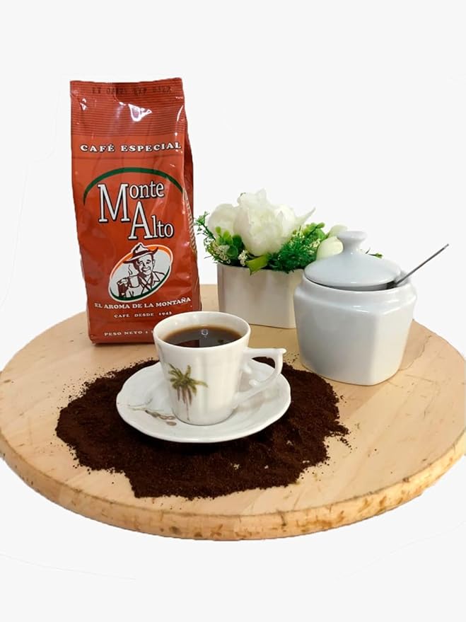 Monte Alto special Coffee premium arabic coffee from the Jarabacoa Mountains in Dominican Republic The best coffee in the caribbean Ground Coffee Premium medium roast ground coffee