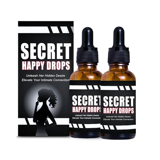 Secret Happy Drops Wellness Supplement for Men and Women Physical and mental pleasure physical comfortMeet your requirements 2 Bottles