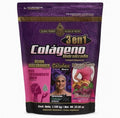 Colágeno Hidrolizado 3en1 ÁCIDO HIALURÓNICO Células 1100 kg/38.8 oz Delicioso Sabor Frutos Rojos Premium Quality Supplement for Dietary Beauty and Healthcare Support Edible Collagen