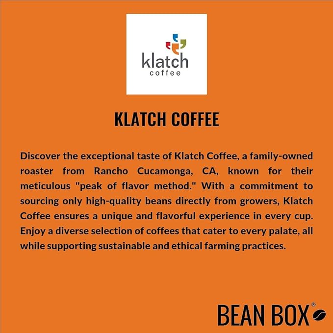 Organic Ethiopia Worka Chelbessa Yirgacheffe - Roasted by Klatch Coffee - Freshly Ground Coffee - 2 Pound Bag