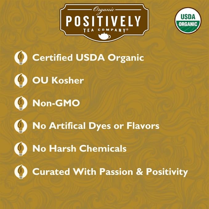Organic Positively Tea Company Ti Kuan Yin Oolong Tea Loose Leaf 16 Ounce