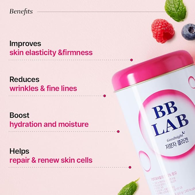 [Collagen+VIT C] K-Best Good Night Collagen Retinol C Powder Stick Korean Marine Collagen Fish Collagen Retinol Vitamin C Fast Absorption Fruit Flavored