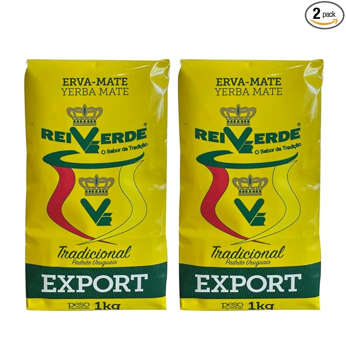 Rei Verde Yerba Mate - Traditional Uruguayan Style 2Pack
