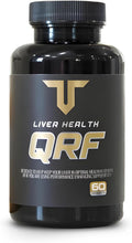 Troponin Nutrition QRF Liver Support Supplement - NAC 600mg TUDCA &amp Milk Thistle Extract - Liver Cleanse Detox &amp Repair Bile Flow Glutathione Booster - 60 Capsules