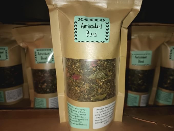Emerald Boa Apothecary Antioxidant Herbal Tea - Small 1 Count Caffeine Free Vegan Organic