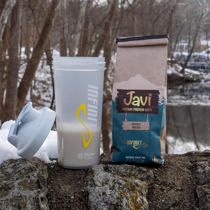 INFINIT Nutrition Javi Instant Protein Latte Mocha Protein Coffee Preworkout Post Workout Recovery