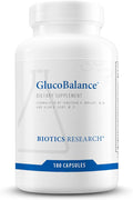 Biotics Research GlucoBalance Chromium Vanadium L carnitine Supplement Supports Metabolic Health and Maintain Healthy Blood Lipid Levels - 180 Capsules