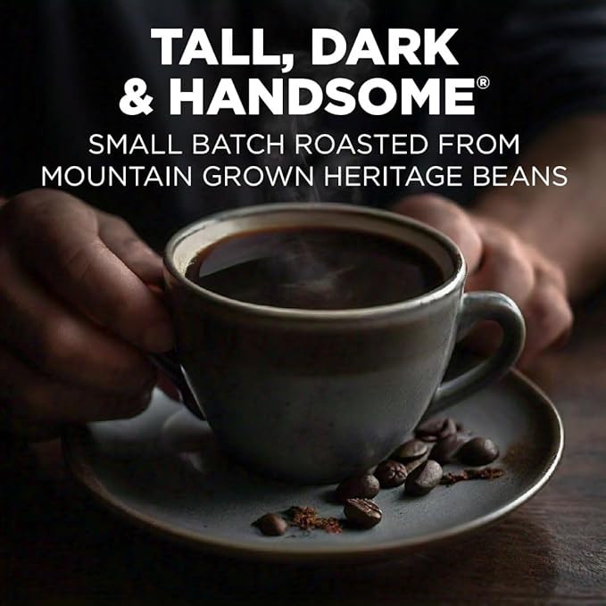 Maud's Dark Roast Ground Coffee 3 Bags (60oz) 100% Arabica Coffee 156 Servings
