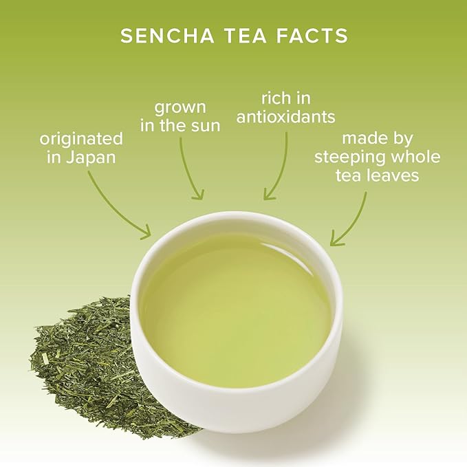 Loose Leaf Green Sencha Tea (100 grams) Organic Japanese Green Tea Sencha (3.5 oz)