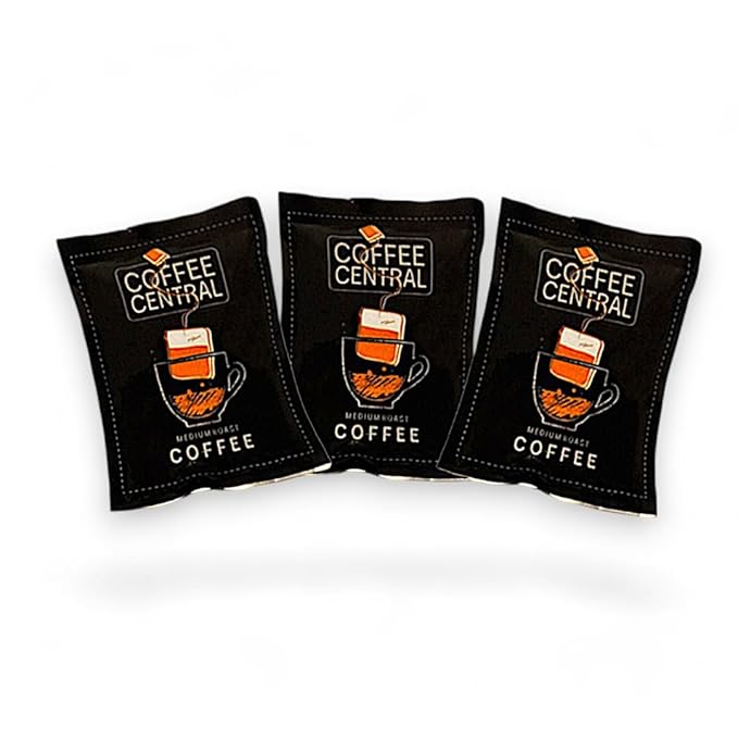 Premium Arabica Medium Roast Coffee Steep Pouches - Bulk 48 Individually Wrapped All Natural String Bags Quick Brew Eco-friendly Single Serve Hot Or Cold Brewing Perfect For Home Travel Camping Offi