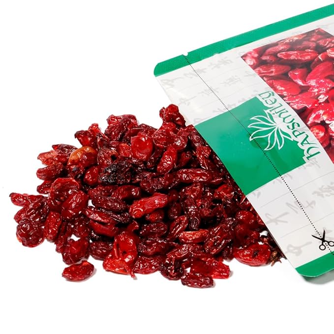 Hapsmiley Cornelian Cherry (山茱萸/Shan Zhu Yu) Dried Bulk Herbs – 3.5 oz (100g)