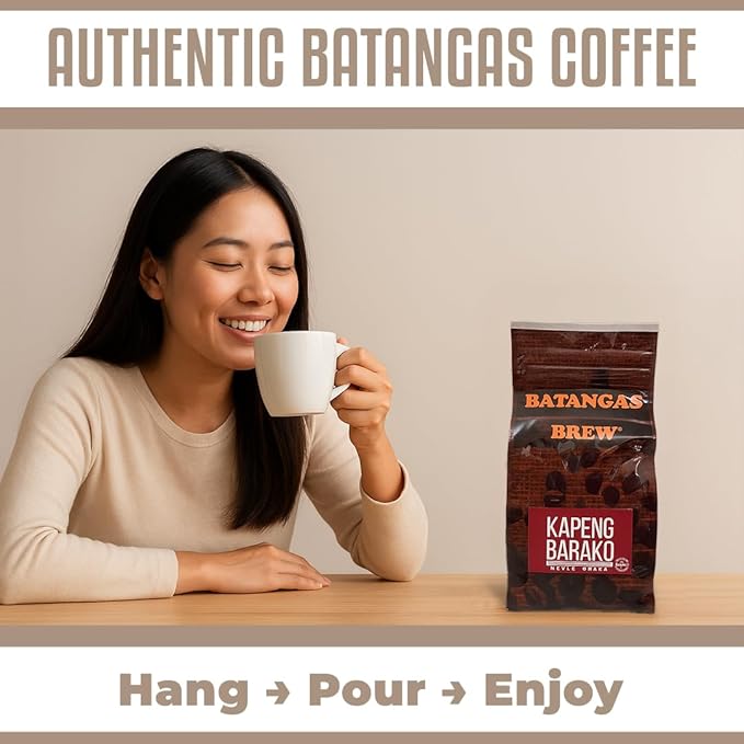 Batangas Brew Kapeng Barako Pack of 2 (300g Whole Beans)
