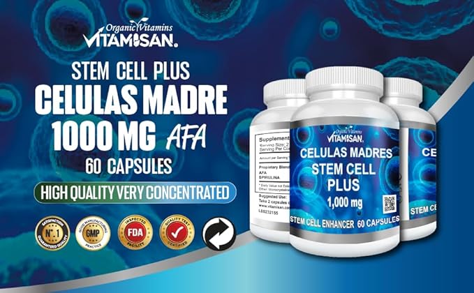 Celulas Madres 4 Botellas Vitamisan