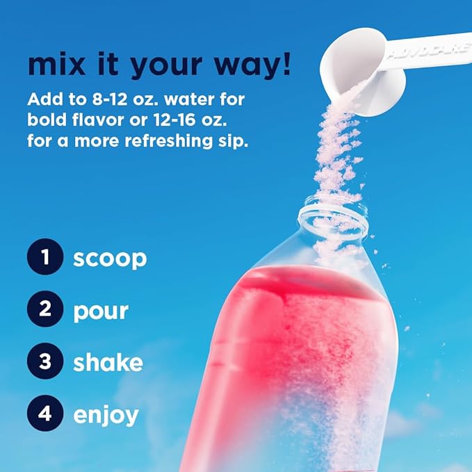 AdvoCare Spark - Energy Drink Mix - Vitamin &amp Amino Acid Supplement - Supports Energy &amp Focus - Portable Immune Support - Sugar-Free - Watermelon