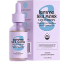 Lemme Irish Sea Moss Organic Liquid Drops with Vitamin D3 and Biotin for Trace Mineral Support Immunity Hair Skin &amp Nails Brain Health - Gluten &amp Sugar Free Non GMO 1 oz 30 Servings