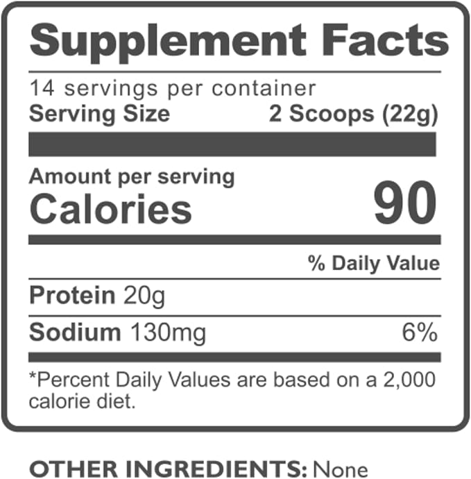 NUTRACOLLAGEN Bone Broth Protein Powder Non GMO Keto Friendly Paleo Joint Gut Muscle and Bone Health Support. 11g Collagen 10g Protein 14 srvg Unflavored