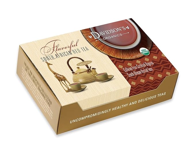 Davidson's Organics Assorted Red Teas 100-count Individually Wrapped Tea Bags
