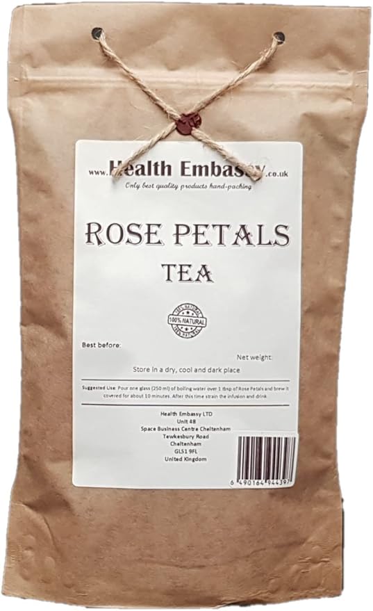 Health Embassy Rose Petals Tea | Herbal Tea (50g)