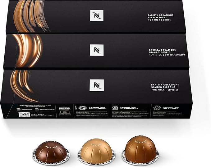 Nespresso Capsules Vertuo Bianco Variety Pack 30-Count Coffee Pods