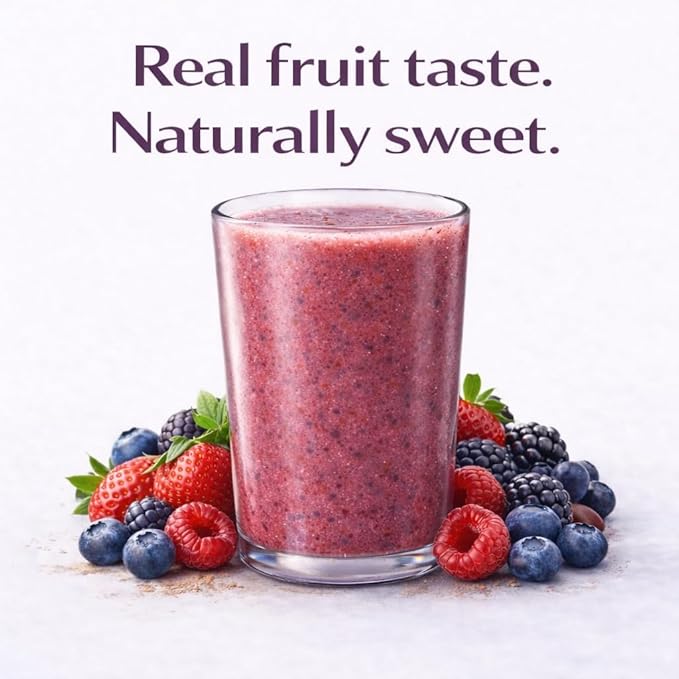 Berry Blast Smoothie Mix – Freeze Dried Fruit Smoothie Powder for Smoothies &amp Shakes Just Add Water or Milk 10 Servings