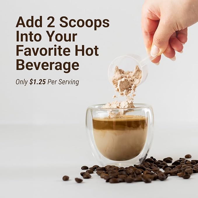 Naked Collagen Coffee Creamer - Vanilla Collagen Creamer For Coffee - Dairy-Free Gluten-Free GMO-Free - Support Hair Skin and Nails - 40 Servings
