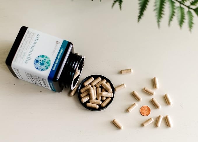 Organic KSM-66 Ashwagandha Vegetarian Supplements 150 Capsules 1000mg per Daily ServingHelp Support A Healthy Stress Response