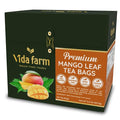 VIDA FARM 125 Mango Tea Bags 100% Natural Dried Mango Leaves Herbal Tea Bags Handpicked Leaves Tea No Sugar No Caffeine Vegan