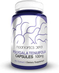 Nootropics Depot Polygala tenuifolia Capsules | 100mg | 180 Count | 20:1 Extract | Yuan Zhi | Promotes Cognitive Function Learning and Memory | Supports Healthy Stress Levels | Adaptogen Supplement