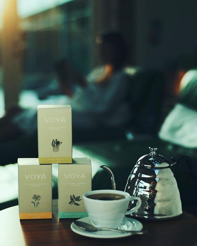 VOYA Fennel Fusion Organic Seaweed Tea 20 Infusion Bags 1.06oz