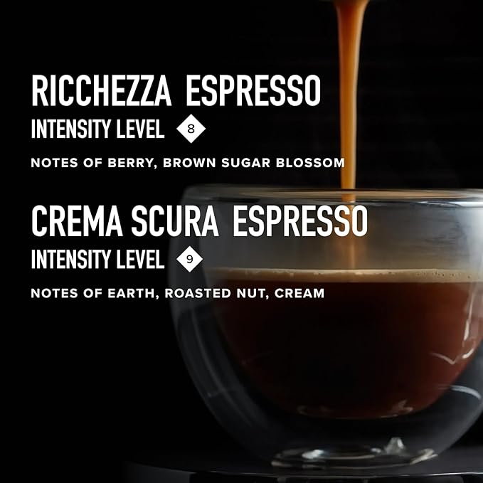 Peet's Coffee Medium Roast Espresso Capsules Variety Pack Compatible with Nespresso Original Machine 100% Arabica Coffee - Intensity 8-9 40 Count (4 Boxes of 10 Espresso Capsules)