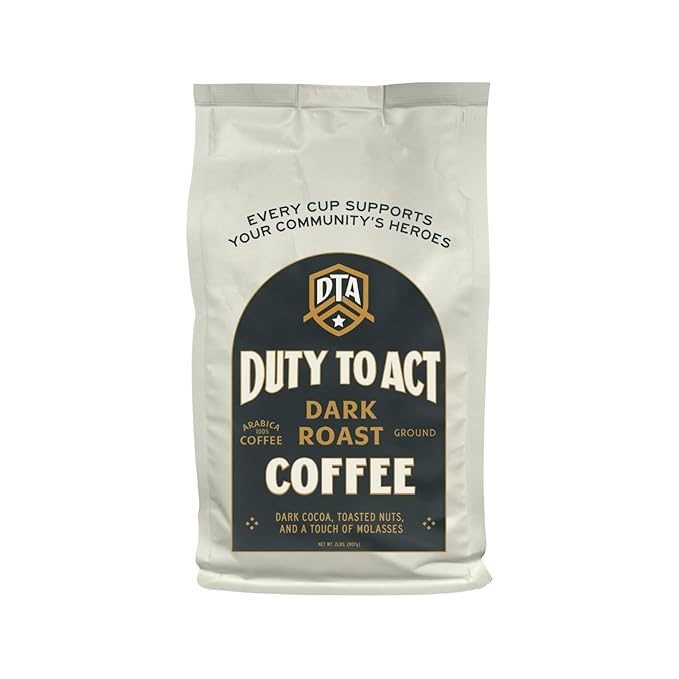 Duty to Act Dark Roast &amp Medium Roast Ground Coffee 2 lb. (Variety Pack)
