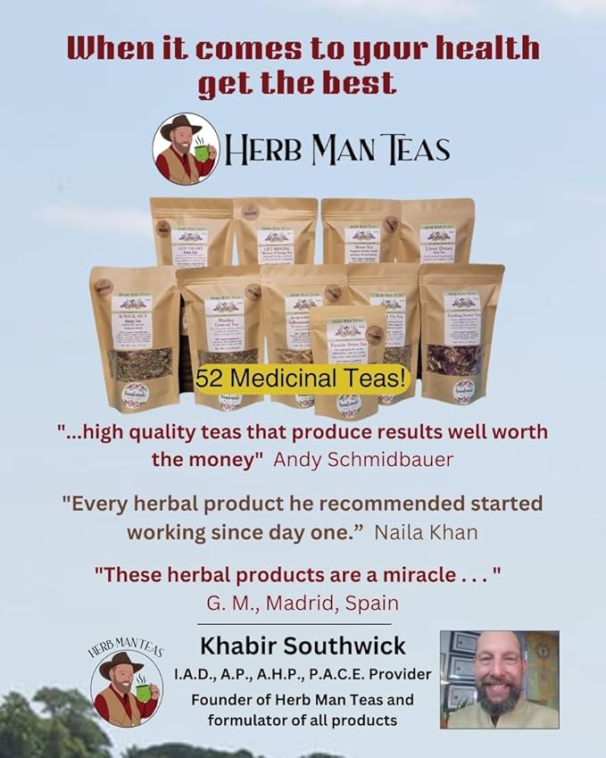 Heart Tea Hawthorn Berries Reishi Mushrooms. Proven Used clinically for high BP Natural Organic Non-GMO by Master Herbalist Khabir