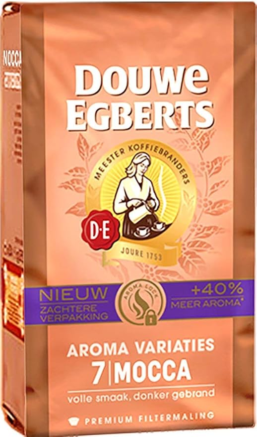Douwe Egberts Mocca Aroma Ground Coffee 8.8-Ounce