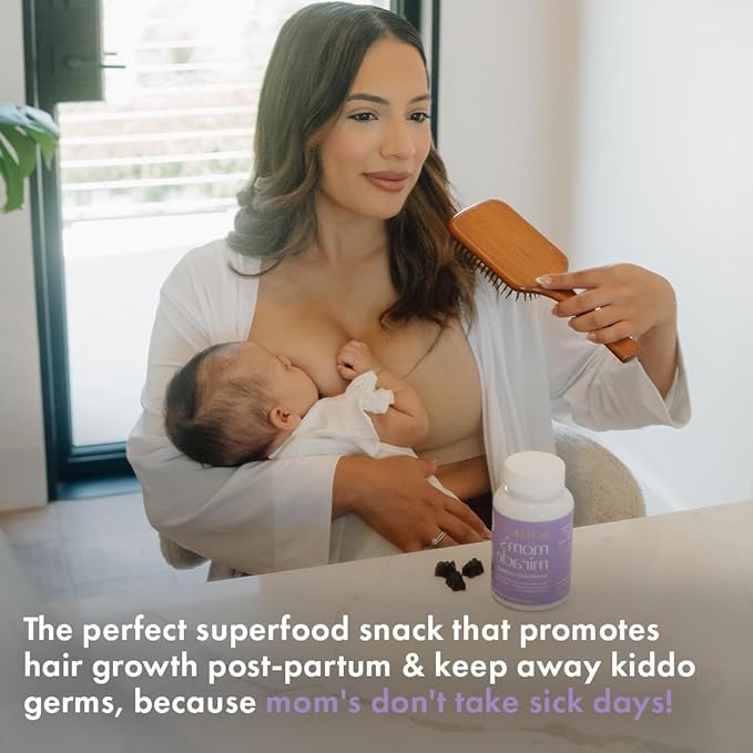 Boobie Bears Lactation Support Gummies | Helps As Milk Supply Booster &amp Supports Immune Health &amp Hair Growth | Breastfeeding Supplements with Zinc &amp Elderberry for Milk Supply Increase 12