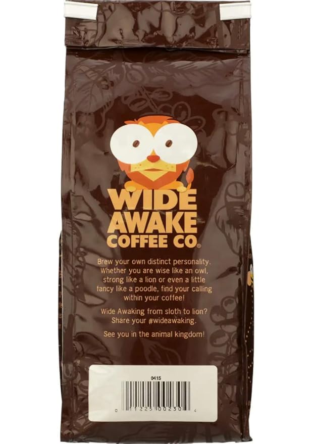 Wide Awake Coffee Co French Vanilla Ground Coffee 12 oz (pack of 2)