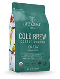 Lifeboost Low Acid Cold Brew Coffee – Organic Coarse Ground Medium Roast for Cold Brew – Single Origin Non-GMO 3rd Party Tested for Mycotoxins &amp Pesticides USDA Organic – Smooth &amp Bold Flav