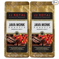JJ Royal Coffee Java Monk Robusta 200g Ground Coffee (Pack of 2)