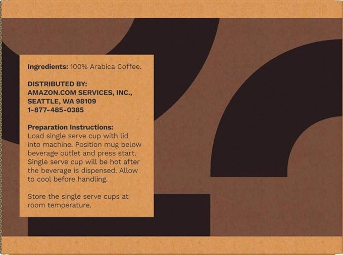 Amazon Brand - Solimo Coffee Pods Assorted pack (French Dark Colombian) Compatible with Keurig 2.0 K-Cup Brewers 100 Count (Pack of 5)
