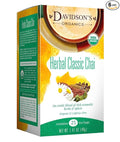 Davidson's Organics Herbal Classic Chai 25-count Tea Bags Pack of 6