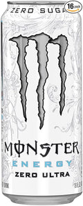 16 Pack - Monster Energy Zero Ultra - 16oz.