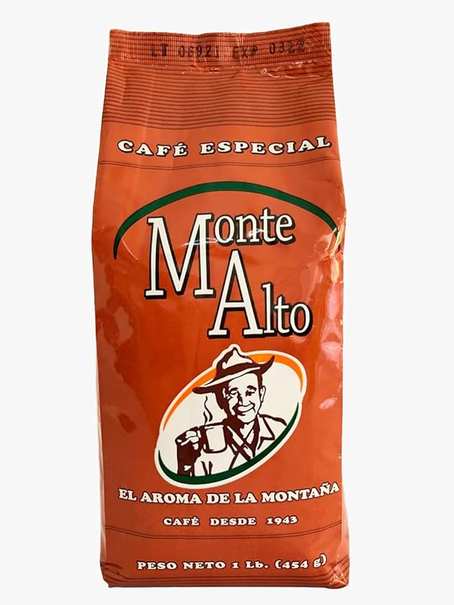 Monte Alto special Coffee premium arabic coffee from the Jarabacoa Mountains in Dominican Republic The best coffee in the caribbean Ground Coffee Premium medium roast ground coffee