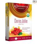 Davidson's Organics Cherries Jubilee 8-count Tea Bags Pack of 12