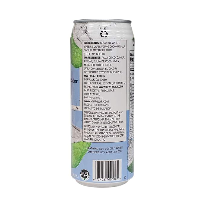 Coconut Season Coconut Water 16.9 Ounce (Pack of 24)
