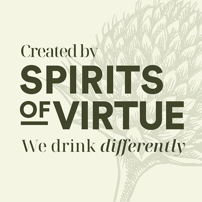 Gin Alternative Bundle | CeroCero White Grapefruit &amp Lemongrass | Pearsons Botanicals Rhubarb &amp Ginger | Non Alcoholic Spirits | Premium Non Alcoholic Gin by Spirits of Virtue 700ml