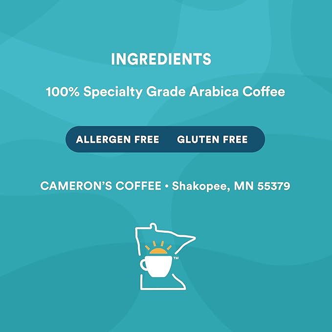 Cameron's Coffee Roasted Whole Bean Coffee French Roast 4 Pound