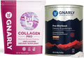 Gnarly Nutrition Gnarly Collagen Pro Unflavored (15.87oz) Preworkout Mango (14.82oz)
