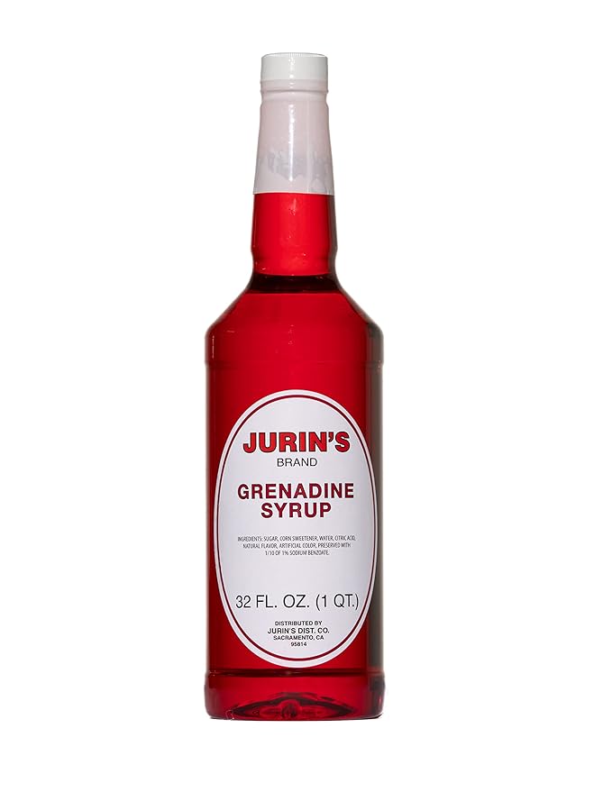 Jurin's Premium Cocktail Mixes (Case of 12 Grenadine)