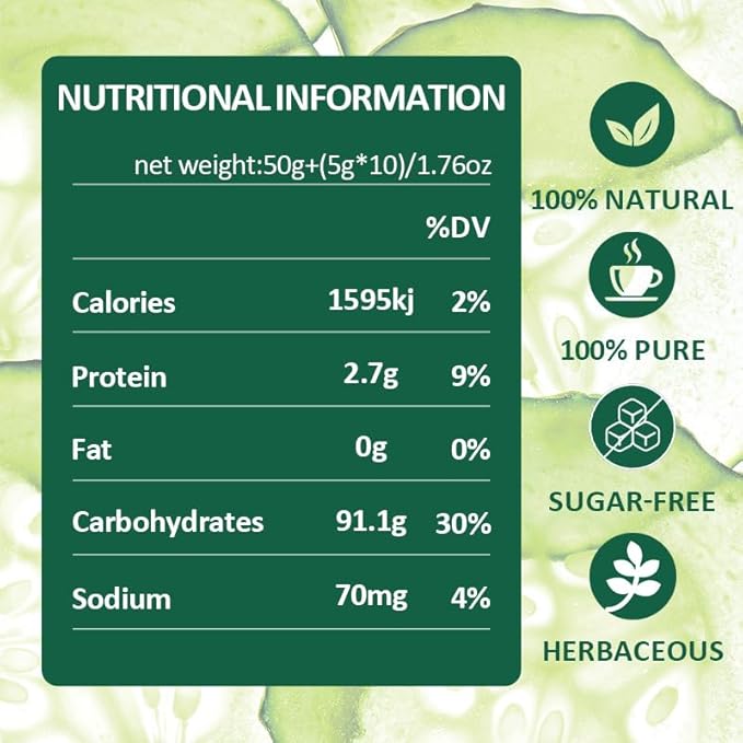 ZLYING Herbal Cleanse Tea Organic Oil Reducing Tea Traditional Formula with Cassia Seed Winter Melon Lotus Leaf Poria Green Tea for Wellness 20 Tea Bags and a cup